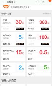 天猫积分大轻松兑换心仪好物指南