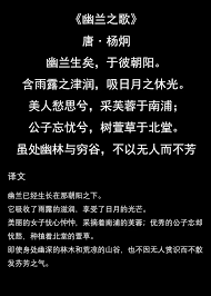 幽兰佳人：寓意高雅女性的美好称谓