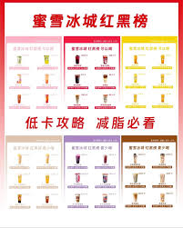 蜜雪冰城手绘图案集锦