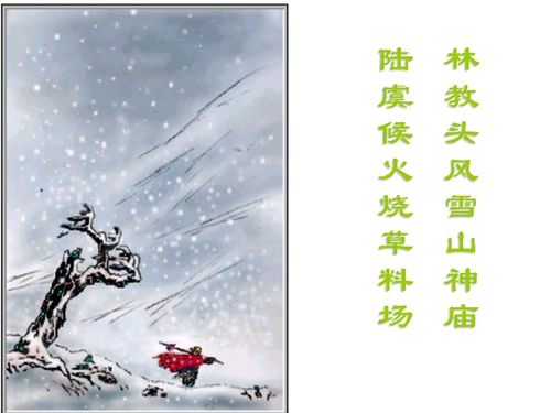 雪夜杀机：林教头风雪山神庙惊魂记