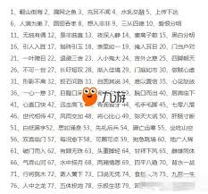 成语猜猜看1000题全图解答案大全