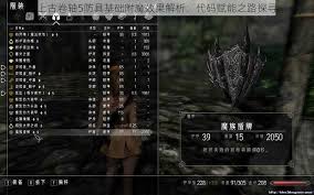 上古卷轴5：深度解析游戏中令人惊叹的附魔效果