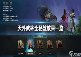 武林外传网游终极任务攻略：解锁江湖大侠的绝世秘籍