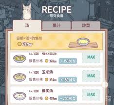 猫咪和汤手游：全魔法食谱攻略指南